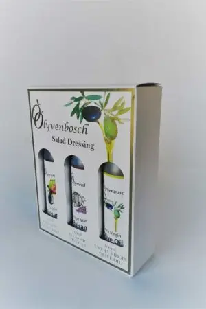 3 x 100ml Oil, Vinegar & Glaze Salad Dressing Pack